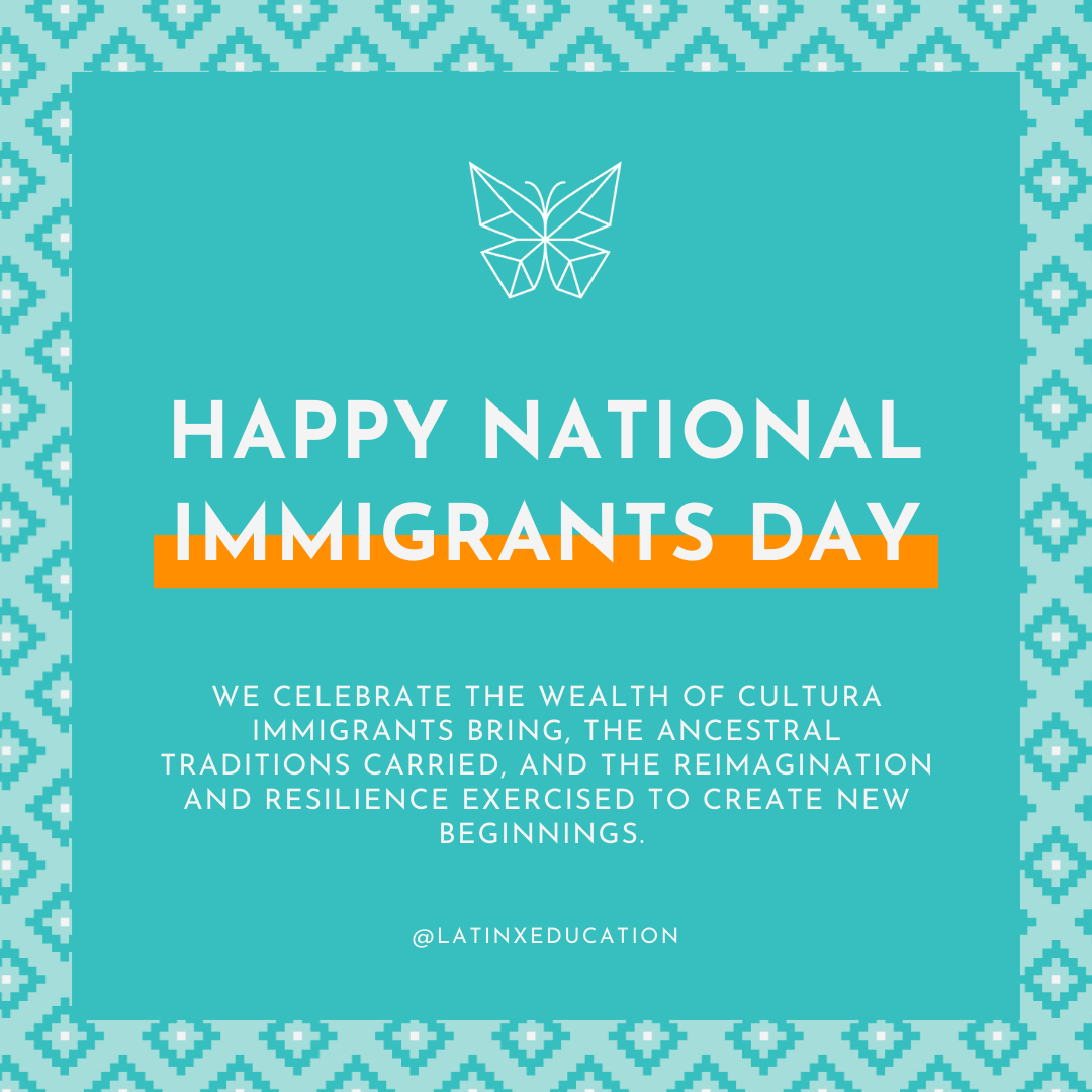 LatinxEducation's tweet photo. 🌞 Happy #NationalImmigrantsDay! Today, we honor the resilience, culture, and impact of immigrants across NC.

Shoutout to Unidxs WNC, El Vínculo Hispano, and Sylvia Mendez Newcomer School for uplifting immigrant communities.

👇 Tag NC orgs supporting immigrant communities! https://t.co/o4T1BmK4xu
