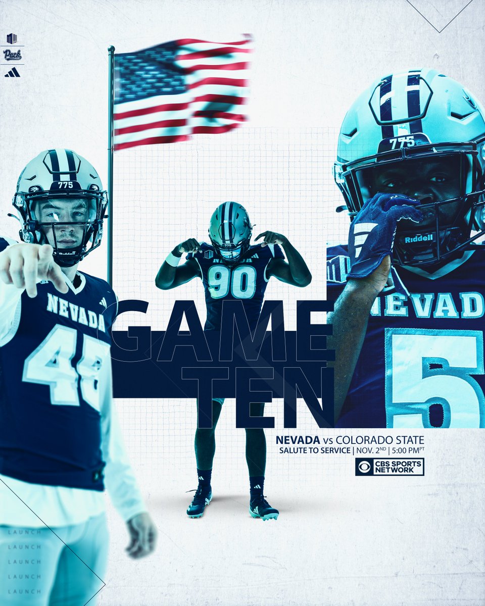 NevadaFootball's tweet photo. 𝐒𝐚𝐥𝐮𝐭𝐞 𝐭𝐨 𝐒𝐞𝐫𝐯𝐢𝐜𝐞 𝐆𝐚𝐦𝐞

#BattleBorn | #Launch https://t.co/yOzxknidPG