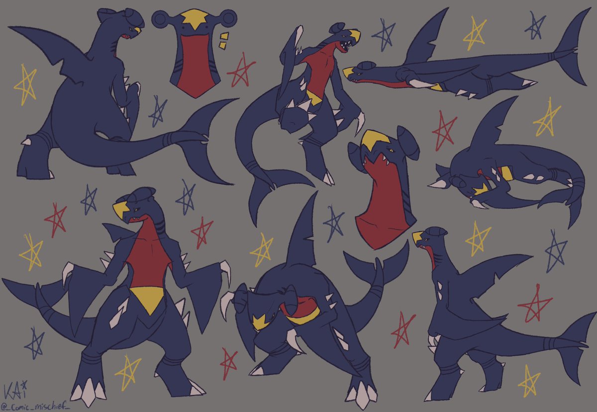 silly garchomps