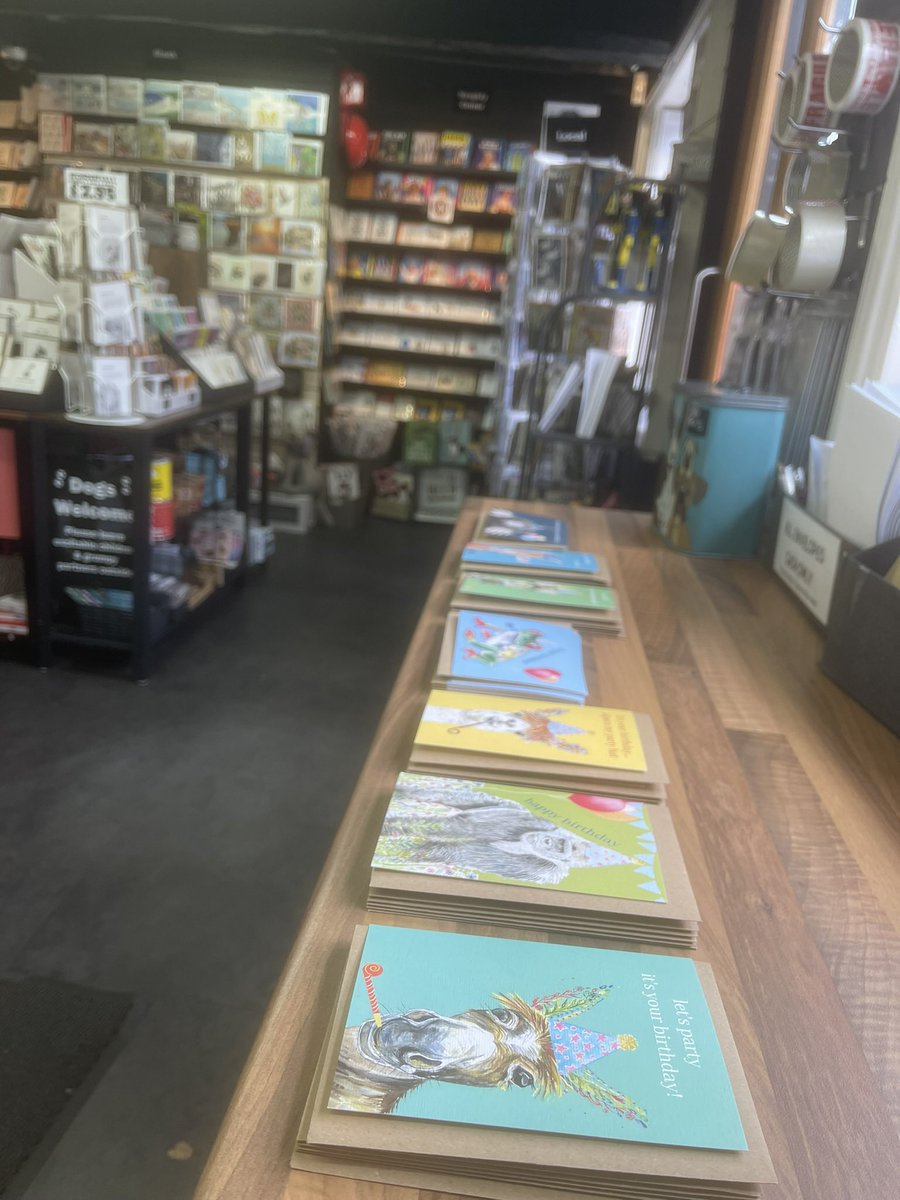 Chatterbox Cards inside Abbey Foregate Post Office.

Possibly Shrewsbury’s best selection of greeting cards…

Post Office &amp; Card Shop OPEN
9am - 5.30pm.

🅿️ Free parking
🐶 Dog friendly

#postoffice #shrewsbury #cardshop #abbeyforegate

Jen Winnett eco cards £2.95