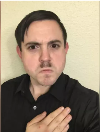 It appears that the alleged "Nazi sympathizer" who stormed the Capitol on Jan. 6 and has since been celebrated (twice) at Trump Bedminster also attended the Madison Square Garden rally.