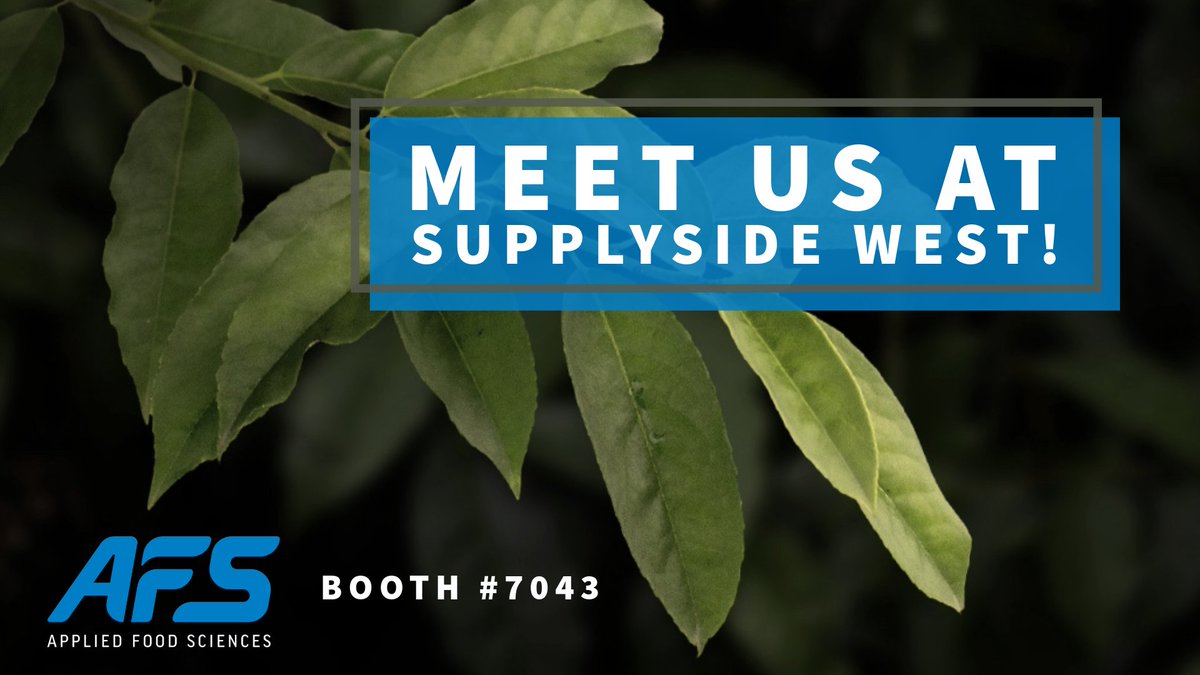 Applied Food Sciences, Inc. tweet media