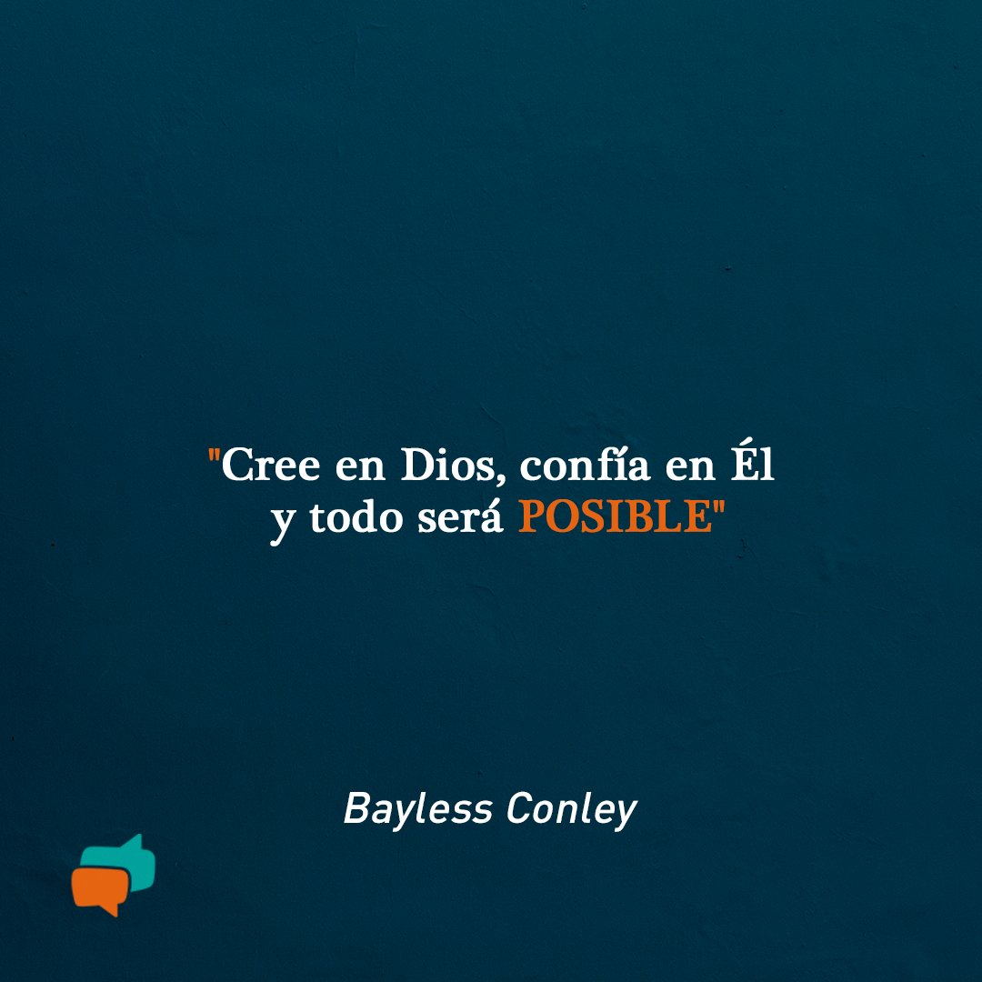 RespuestasBC's tweet photo. En Mateo 19:26, dice: “Pero Jesús, mirándolos, les dijo: Para los hombres eso es imposible, pero para Dios todo es posible.” Vivamos y confiemos en esta verdad todos los días.
#Diostebendiga #Martes #BaylessConley https://t.co/kmMJvuOM3z