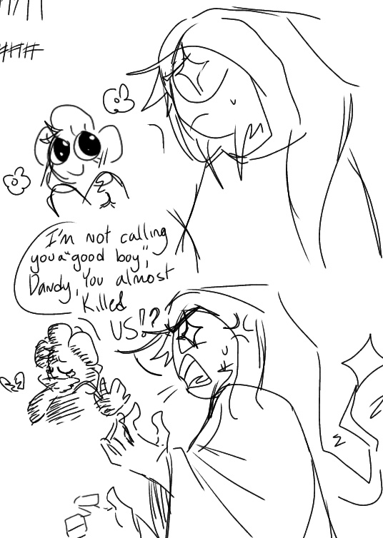 Twisy dandster moment

Mb it's so bad I swear I draw better than this

#dandysworld #dandysworldart #dandysworlddandy #DandysWorldAstro