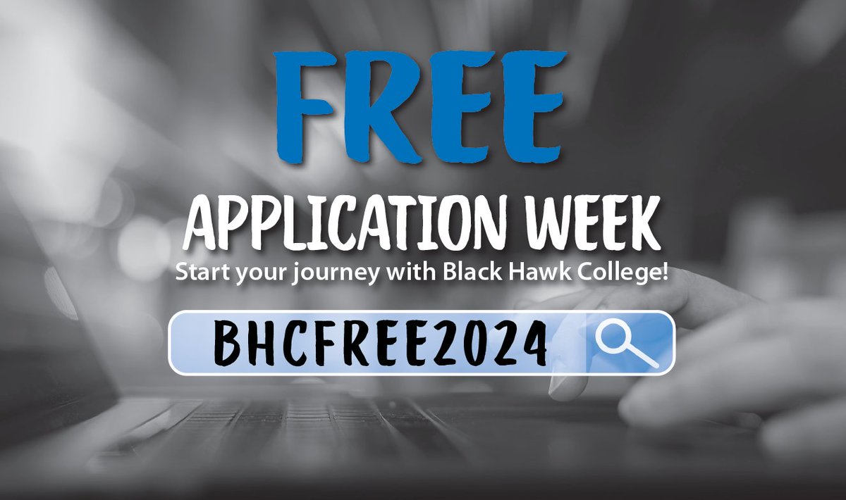 Start your journey with BHC!

Apply for FREE through Sunday, Nov. 3 using the code BHCFREE2024.

If you plan to attend in Spring 2025, Summer 2025 or Fall 2025, you are eligible to apply for free!

Spring 2025 registration begins Tuesday, Nov. 5!

bhc.edu/apply