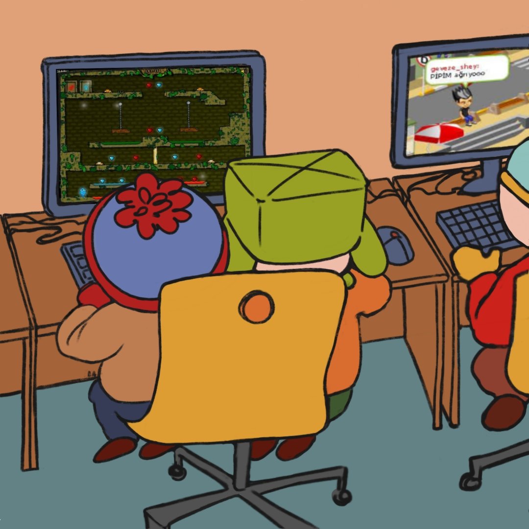 rx_aysgl's tweet image. IT class core #sptwt #SouthPark