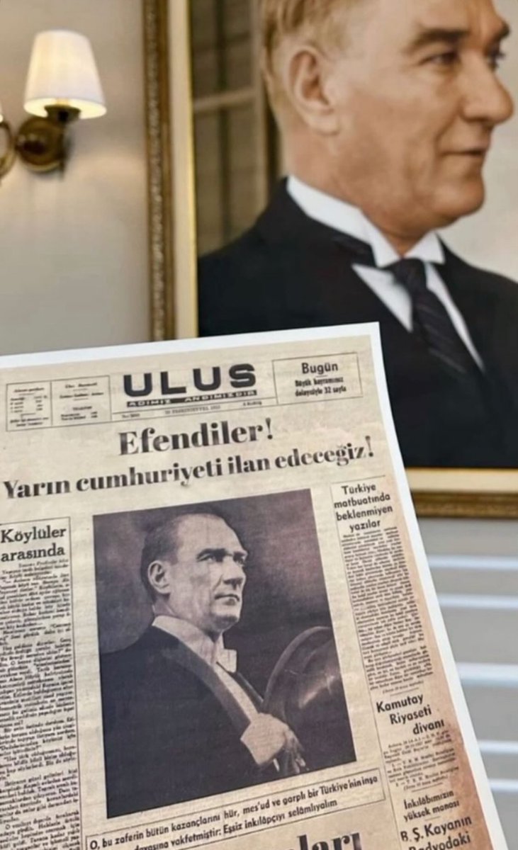 PNZGroup's tweet photo. Türkiye Türktür, Türk kalacak! Cumhuriyetimizin 101. yılı kutlu olsun! 🇹🇷 #OnunEseri https://t.co/p3kx7bKbjQ