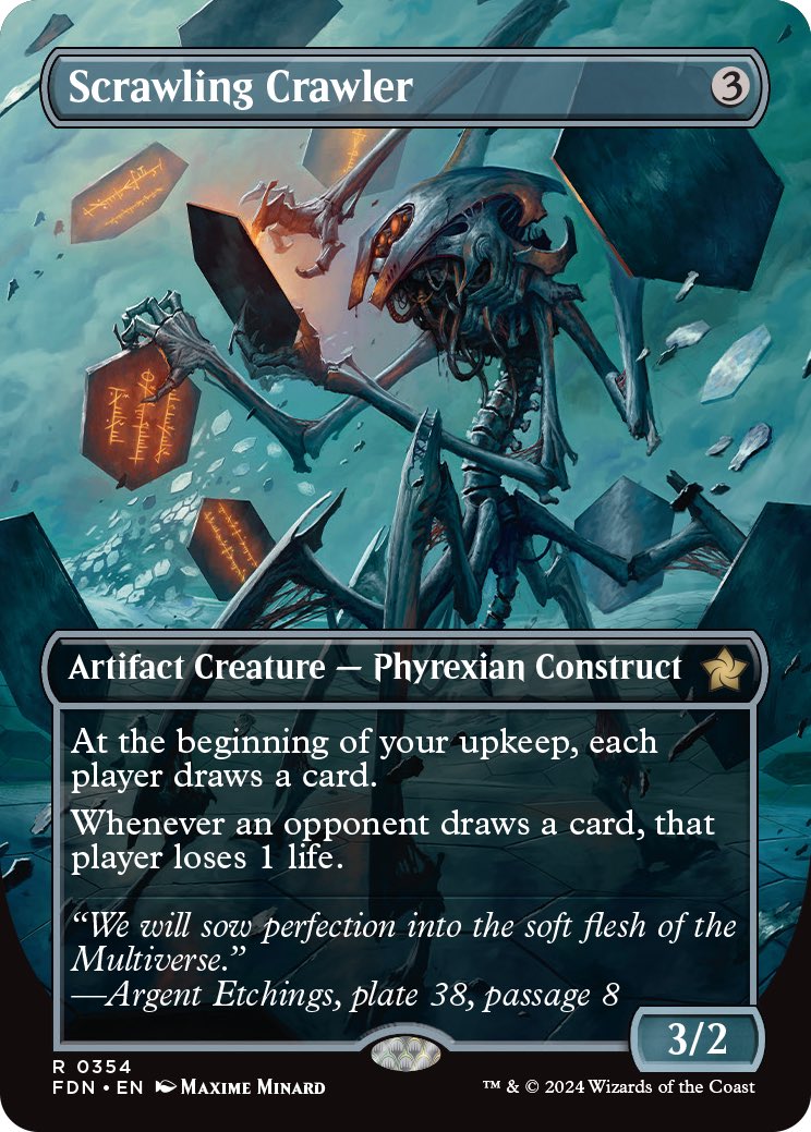Aims (@aimstv) on Twitter photo Eeeeek! <a href="/wizards_magic/">Magic: The Gathering</a> gave me some cards to reveal to yall from the new Magic: The Gathering Foundations set! Scrawling Crawler! Have any decks this guy would make a good addition to? 👀 #MTGFoundations Eeeeek! <a href="/wizards_magic/">Magic: The Gathering</a> gave me some cards to reveal to yall from the new Magic: The Gathering Foundations set! Scrawling Crawler! Have any decks this guy would make a good addition to? 👀 #MTGFoundations