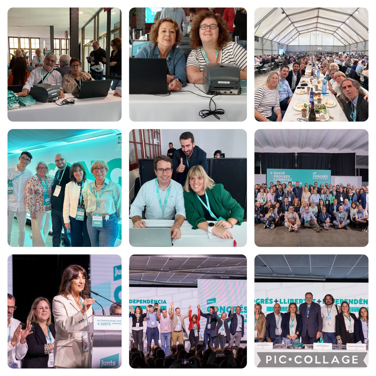 JxCatEixample's tweet photo. Aquest cap de setmana un bon grup de militants de @jxcateixample hem participat al #CongresJunts de Calella. Delegats, voluntaris, organització…
Enhorabona i moltes gràcies a tots per la feinada! ❤️ https://t.co/1xzBaXTD9Z