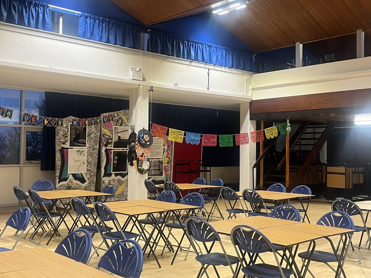 We are looking forward to welcoming our S2’s tomorrow for our día de los muertos event 🇲🇽💀🇪🇸 <a href="/kpss_modernlang/">King's Park Modern Languages</a>