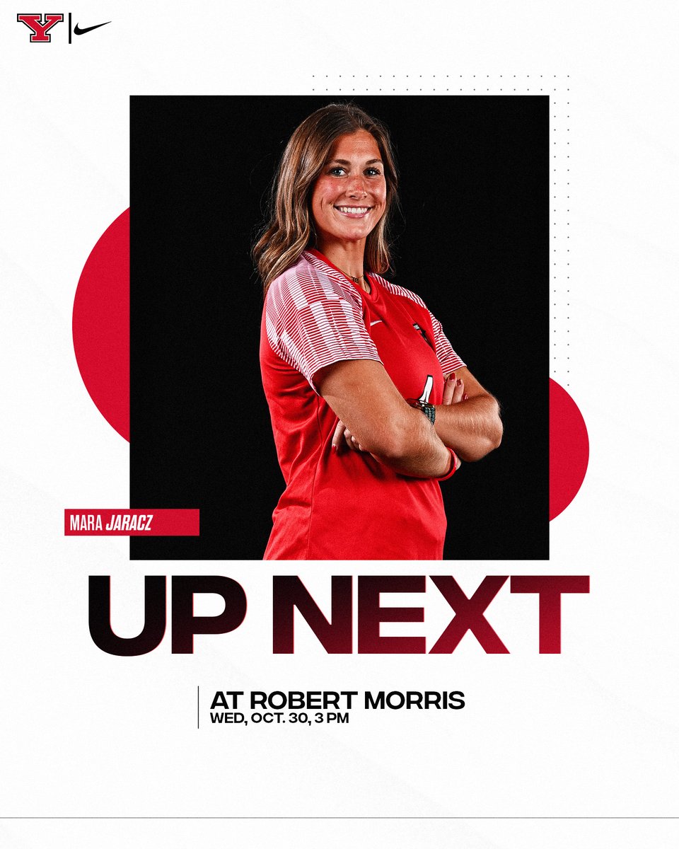 ysuWsoccer's tweet photo. Up Next for your 🐧

🆚 Robert Morris 
📅 Oct. 30
📍 Moon Township, Pa.
🏟️ North Athletic Complex
⏰ 3 p.m.
📊 https://t.co/hDPpNI7z8d
📺 ESPN+

#GoGuins  #HLWSOC https://t.co/dcqhf6ym43