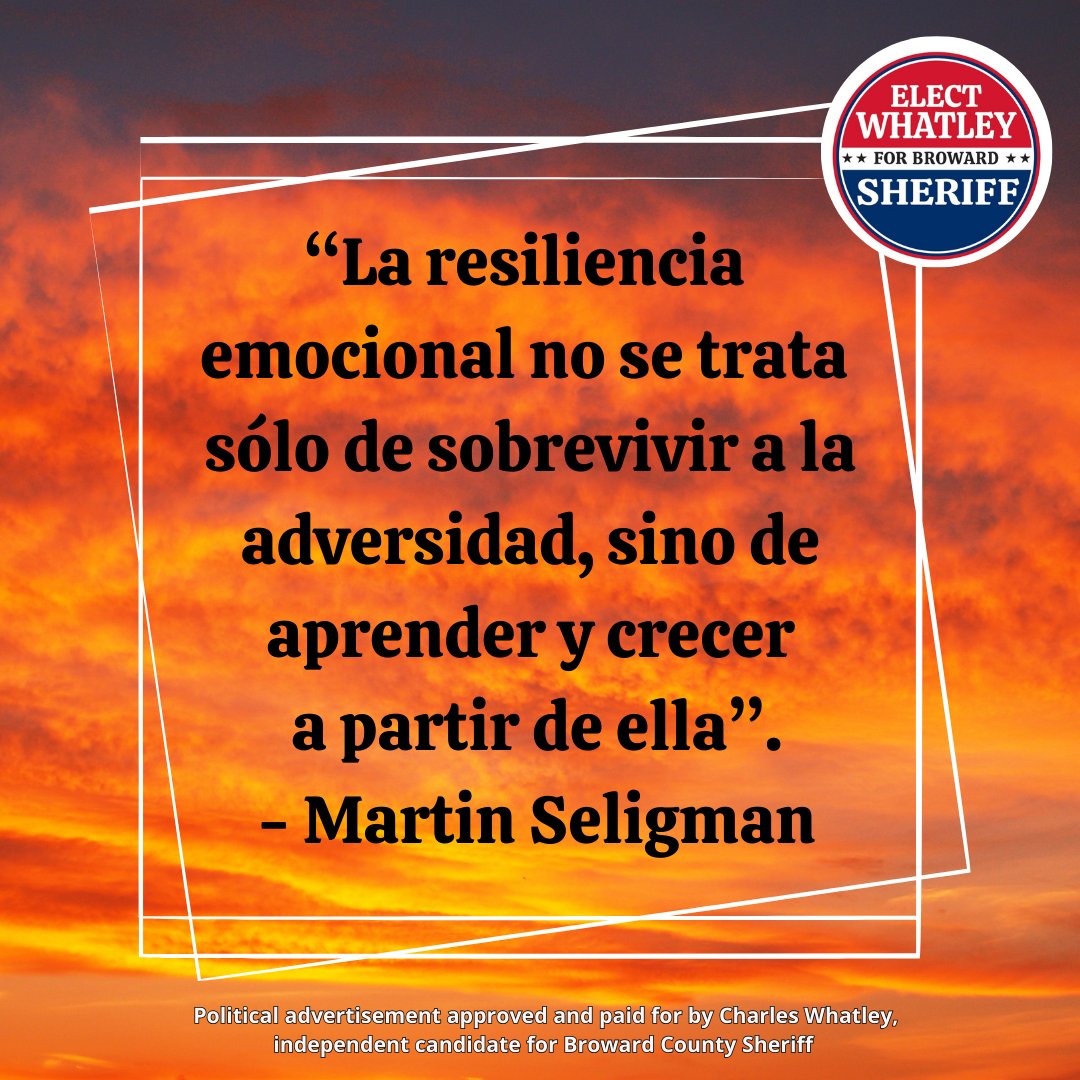 Whatley4Broward's tweet photo. 💫The mindset of turning life’s challenges into opportunities for personal development and resilience.💪

#browardhealthy #emotionalinteligence #mentalhealth #browardsafe #cityofhallandalebeach #cityofhollywoodfl #whatleyf #whatleyforbrowardsheriff https://t.co/BH2FPI6Esa