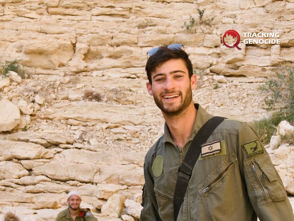 trackingisrael's tweet image. American Israeli soldier Sela Noff from the 444th Mobility Unit took part in the genocide in Gaza.