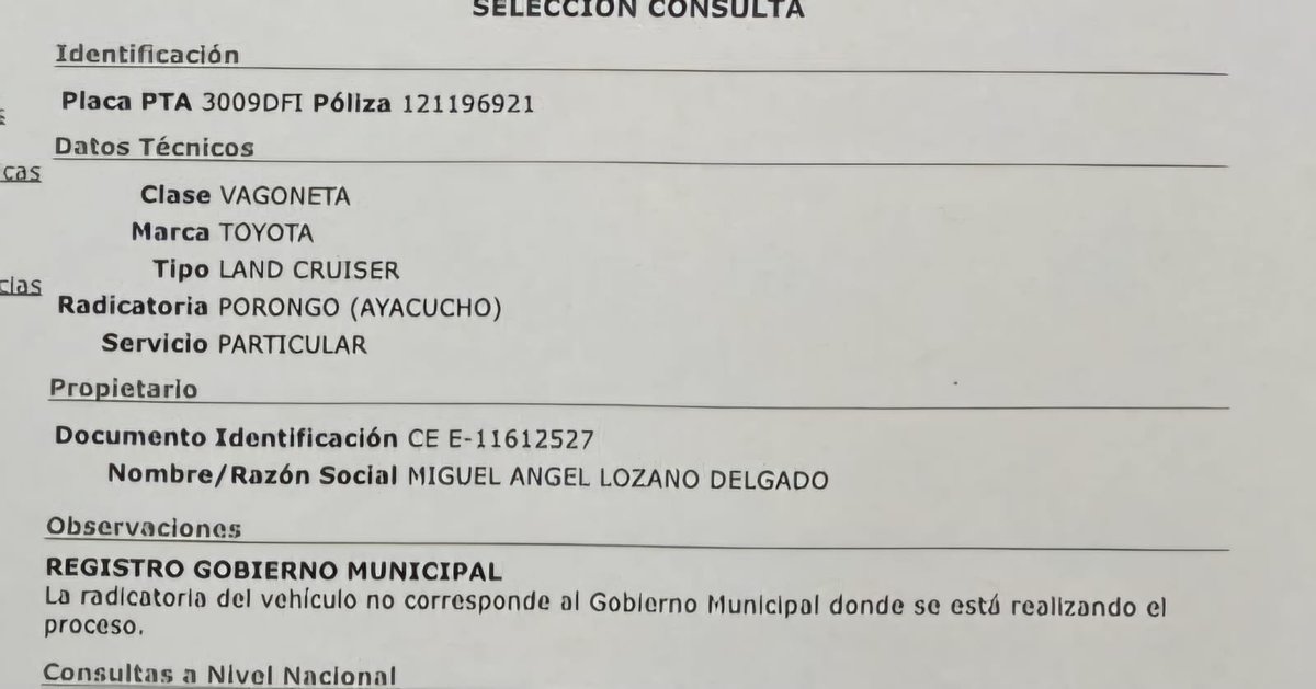 JairoGuiteras's tweet photo. 🚨 🚨 Hago conocer a la población Boliviana que el propietario del vehículo que transporta a @evoespueblo , vehículo en el cual fue baleado, pertenece al Sr.  MIGUEL ÁNGEL LOZANO DELGADO. Quién es él?? GERENTE DE PDVSA!! Y el anterior propietario de la otra vagoneta en la que circulaba Evo Morales durante los bloqueos. Exijo al Ministerio Público y Ministerio de Gobierno investigar a este ciudadano Venezolano y cuál es su relación con Evo y los bloqueos! Es INADMISIBLE que extranjeros vengan a desestabilizar nuestro país !!! 🚨 🚨