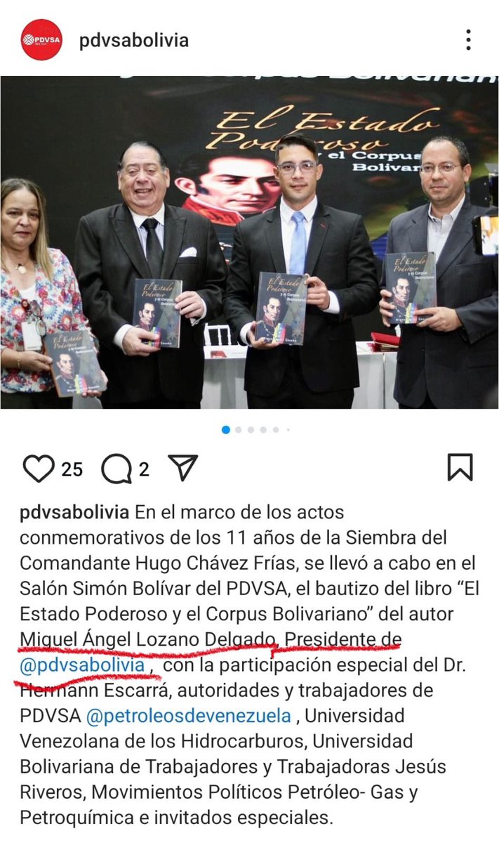 🚨 🚨 Hago conocer a la población Boliviana que el propietario del vehículo que transporta a <a href="/evoespueblo/">Evo Morales Ayma</a> , vehículo en el cual fue baleado, pertenece al Sr.  MIGUEL ÁNGEL LOZANO DELGADO. Quién es él?? GERENTE DE PDVSA!! Y el anterior propietario de la otra vagoneta en la que