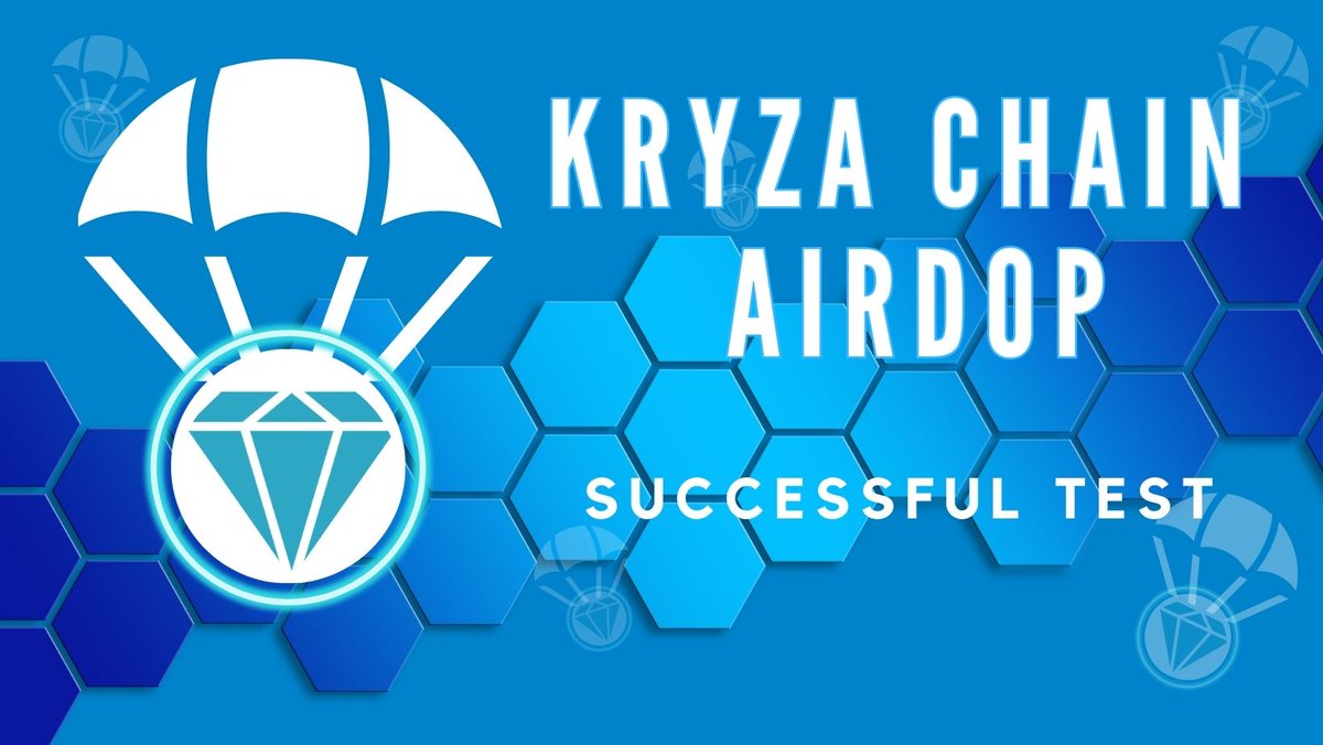 🚀 Exciting news! The KRD - KRYZA Diamond airdrop test was successful! 🎉 A  few lucky #HVI - Hungarian Vizsla Inu holders received the KRD airdrop.  Simply add the KRD network to