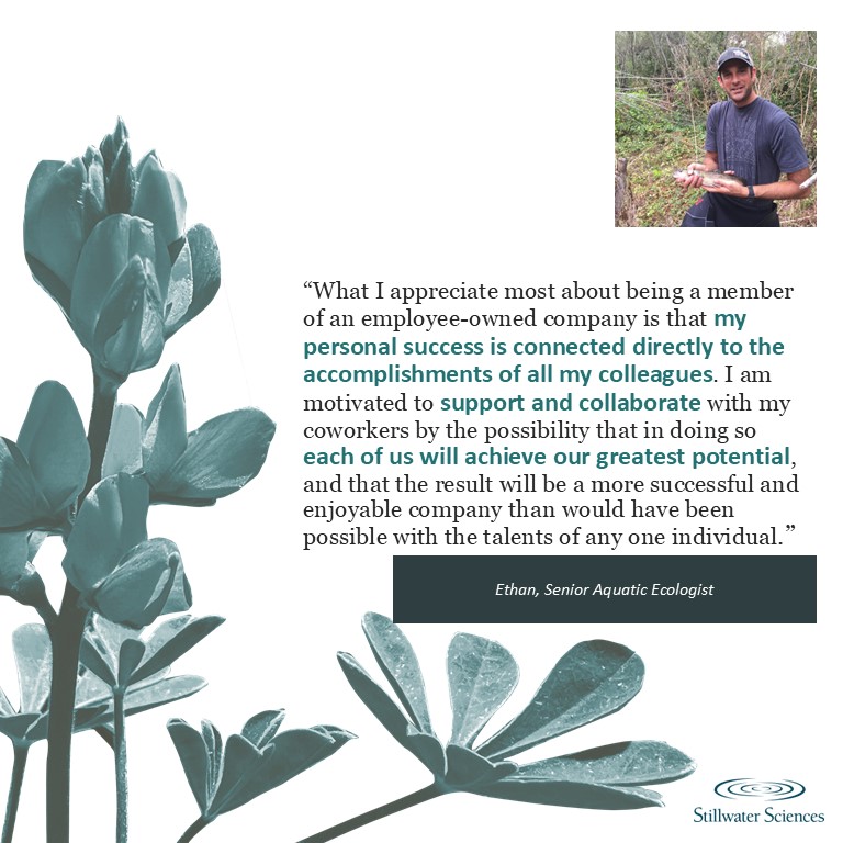 Being a part of an employee-owned company helps us to support each other and collaborate, helping all of us achieve our greatest potential. #ESOP #EmployeeOwnershipMonth