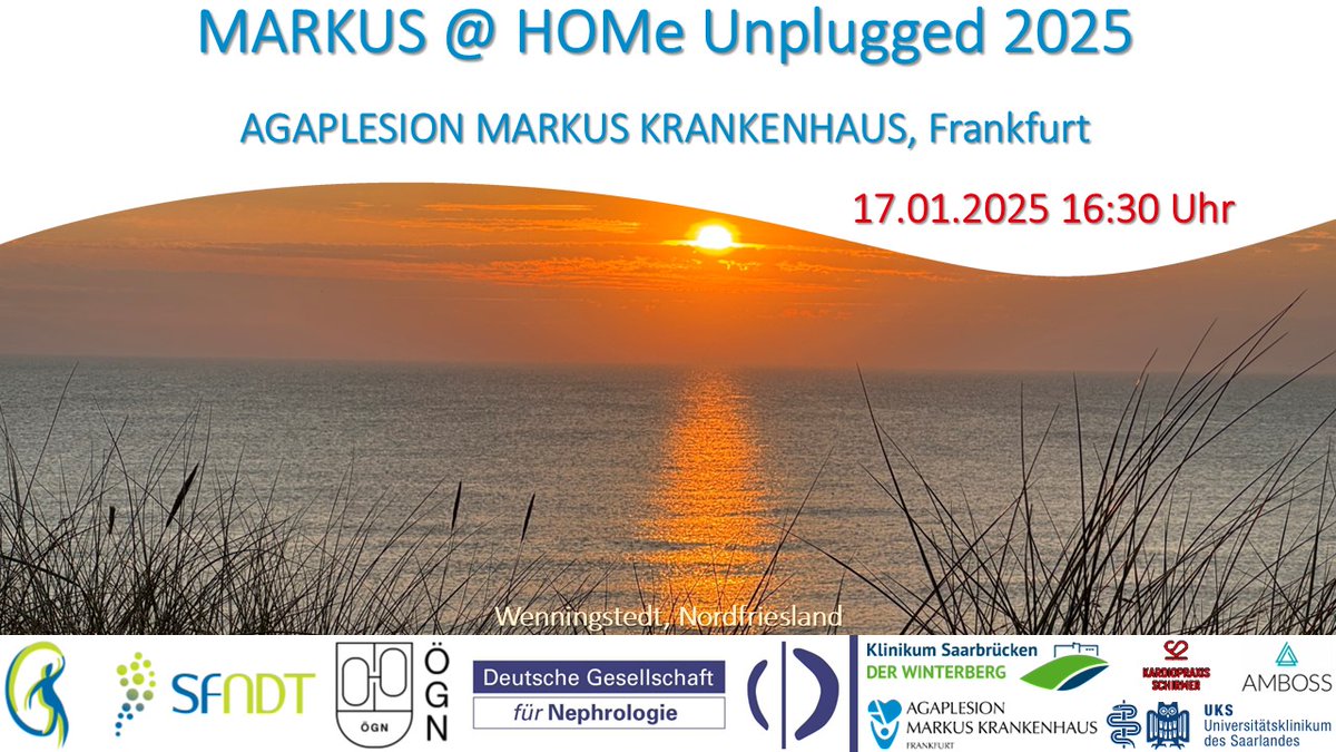 Gunnar Henrik Heine (@gunnar_heine) on Twitter photo 17. Januar 16:30 Uhr
MARKUS at HOMe Unplugged
Frankfurt am Main
Unsere Gästeliste: ab 29.10. 19:15 auf YouTube!
youtu.be/s3tr1g-mJ84
<a href="/MarcusSaemann/">marcus_saemann</a> <a href="/floriancustodis/">Florian Custodis</a> @stephanschirmer1 <a href="/dgfn_ev/">Deutsche Gesellschaft für Nephrologie (DGfN) e.V.</a> 17. Januar 16:30 Uhr
MARKUS at HOMe Unplugged
Frankfurt am Main
Unsere Gästeliste: ab 29.10. 19:15 auf YouTube!
youtu.be/s3tr1g-mJ84
<a href="/MarcusSaemann/">marcus_saemann</a> <a href="/floriancustodis/">Florian Custodis</a> @stephanschirmer1 <a href="/dgfn_ev/">Deutsche Gesellschaft für Nephrologie (DGfN) e.V.</a>