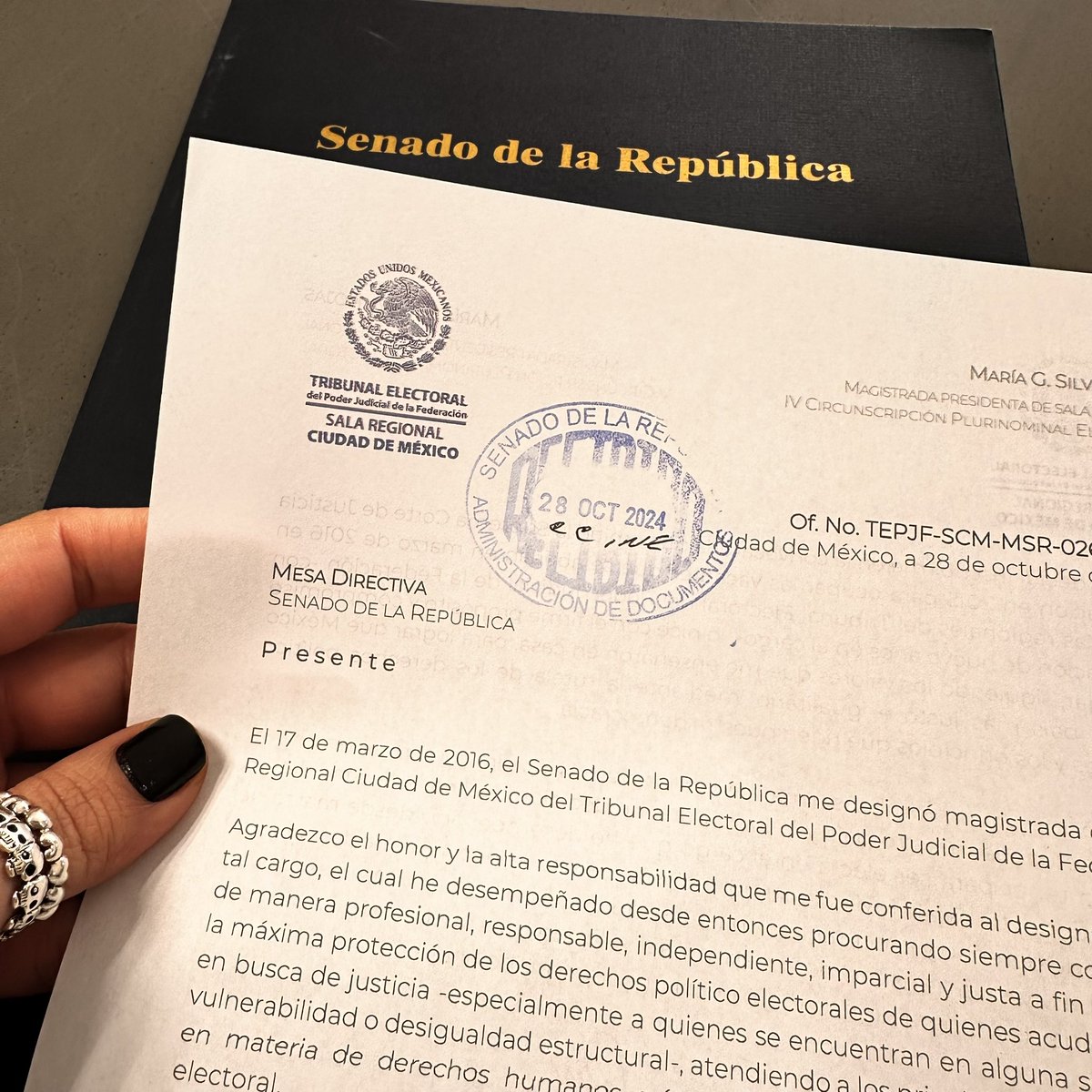 María Silva tweet media