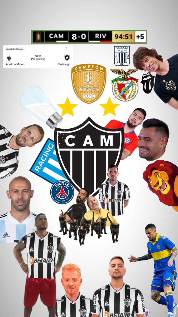 _ThiagoPCarp_'s tweet photo. FELICIDADES AL CLUB ATLÉTICO MINEIRO POR PASAR A LA FINAL DE LA COPA LIBERTADORES 2024. Dejá tu mensaje de felicitaciones 👇🏼 https://t.co/PN9V1YnACu