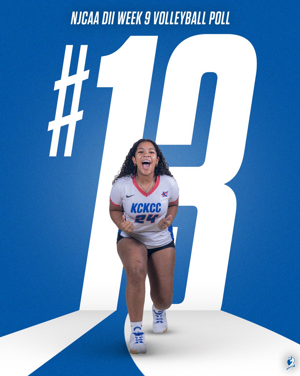 Blue Devil Volleyball was put in the No.1️⃣3️⃣ spot for the final NJCAA DII Women's Volleyball Poll!👏🏽👏🏽👏🏽

Don't miss out on Sophomore Night tonight at 6:30pm at Rockhurst University!🔵😈

#KCKCCProud #HornsUp
