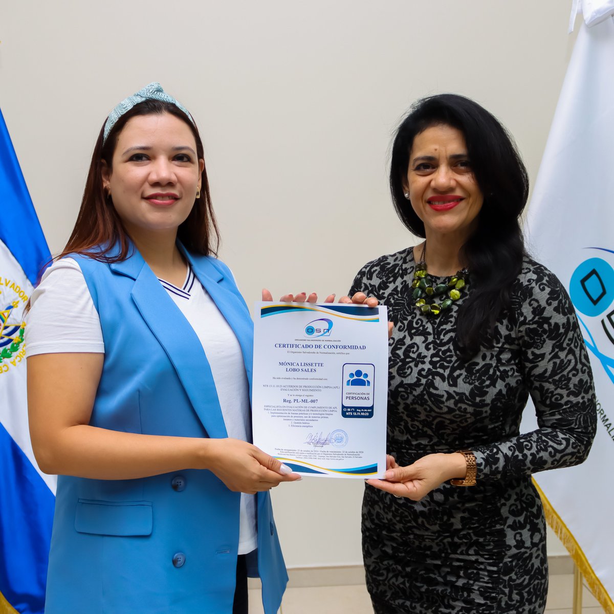 Organismo Salvadoreño de Normalización tweet media