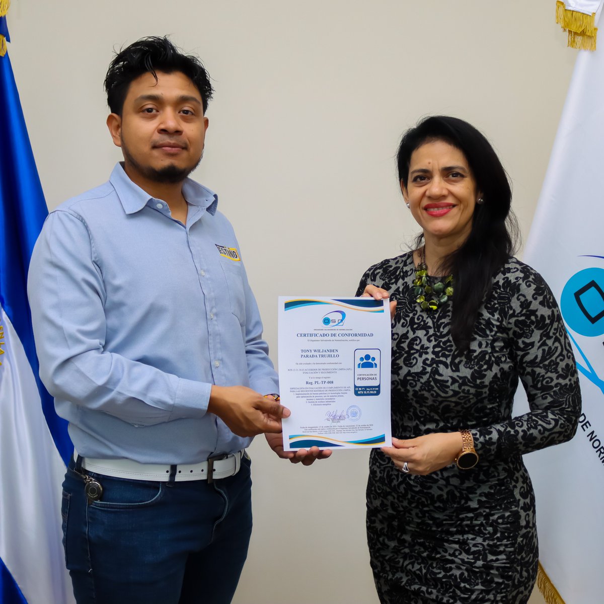 Organismo Salvadoreño de Normalización tweet media