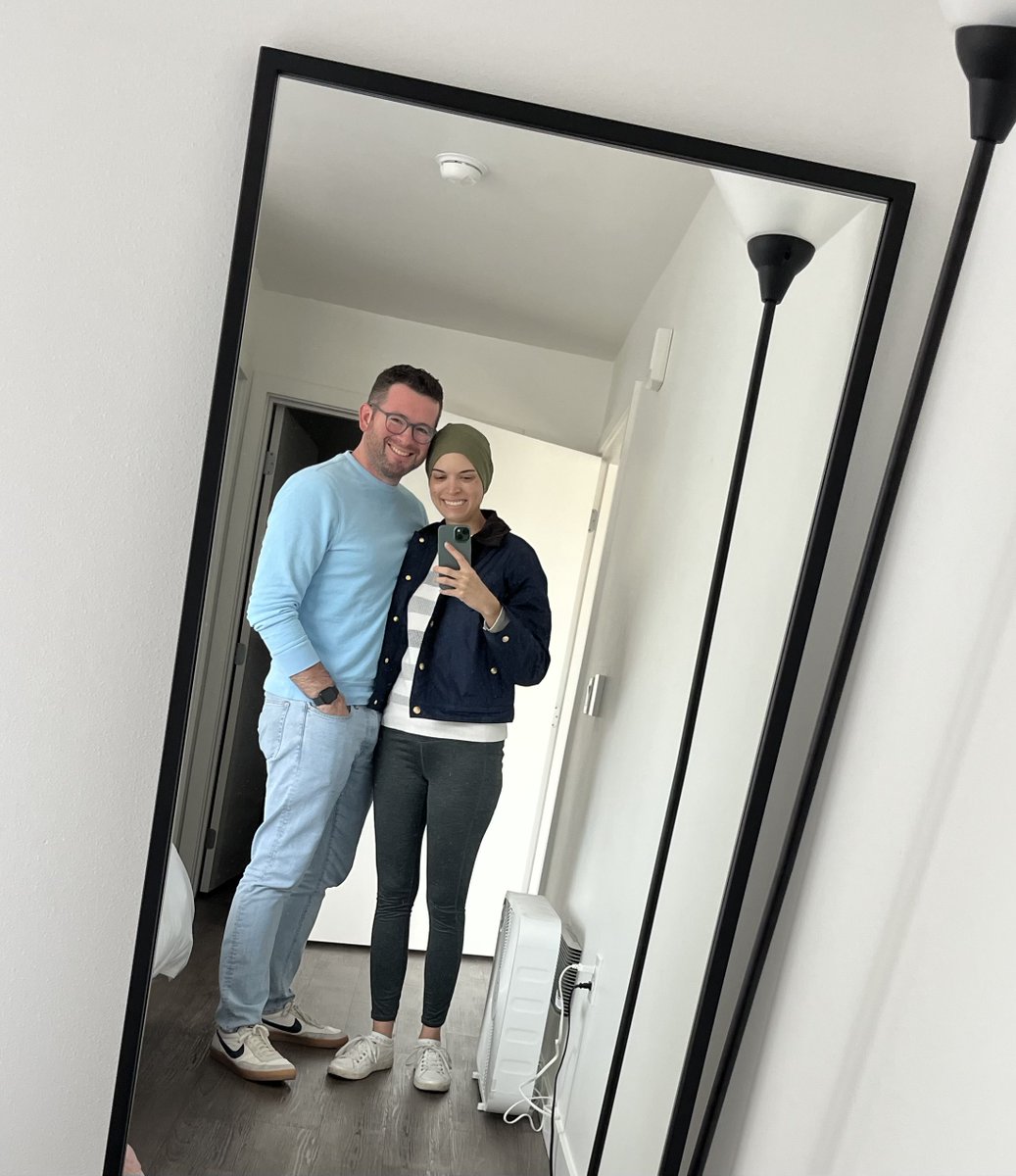 One year ago today: married the smartest, kindest, most beautiful person I'd ever met. We're spending our anniversary in a way neither of us ever wanted or could anticipate. But cancer doesn't get the last word.