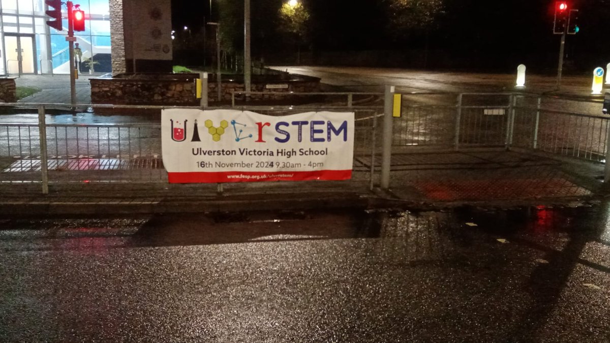StemUlver's tweet image. Who has spotted the Ulverstem banner at the blue light hub.