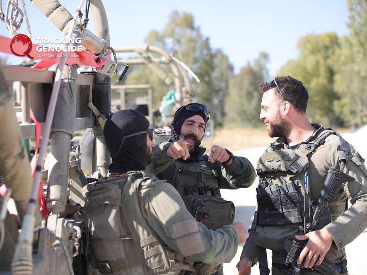 trackingisrael's tweet image. Israeli reservist Ofek Tavor from the 444th Mobility Unit took part in the genocide in Gaza.