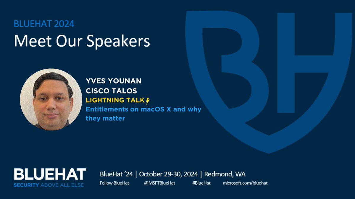 Microsoft BlueHat tweet media