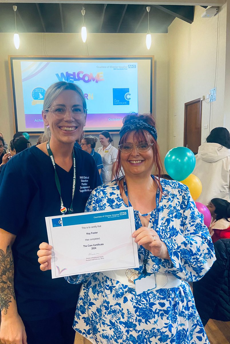 pdn_team_coch's tweet photo. Fantastic afternoon celebrating our wonderful Nurses, AHP’s and HCA’s who have achieved #preceptorship #carecertificate #acorn #leadership #TeamCountess #proud #welldone @TheCountessNHS @salkelsey https://t.co/dtGr0Dk2Xb