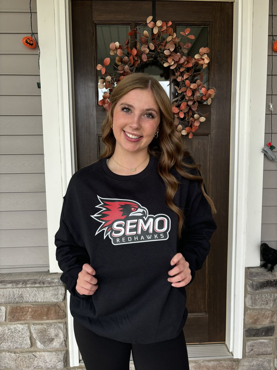 After starting over only about a month ago, I’m so excited to announce my verbal commitment to continue my academic and athletic career at SEMO! I could not be more grateful for my family, friends, teammates, and coaches who have shown me endless support throughout this journey❤️