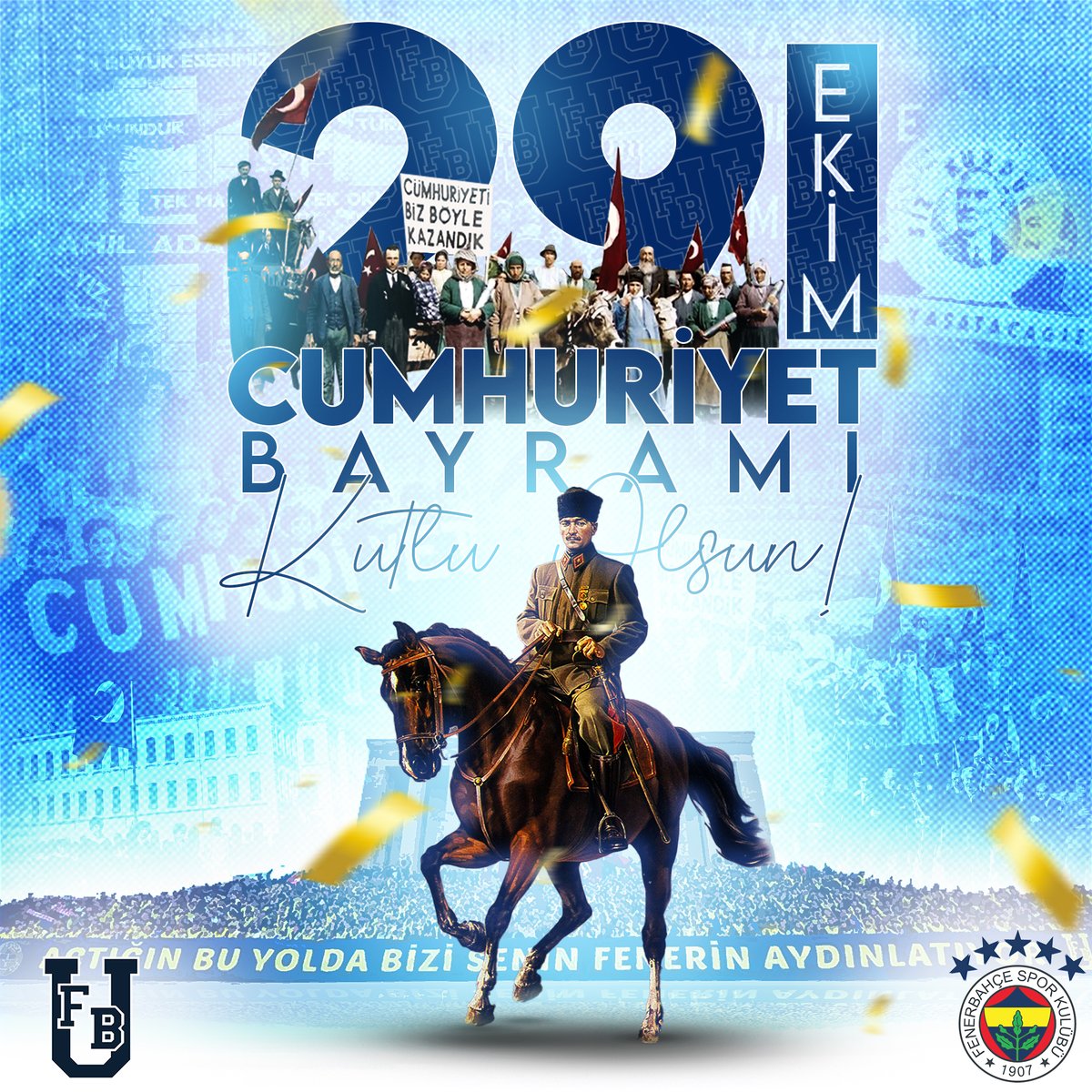 29 EKİM CUMHURİYET BAYRAMIMIZ KUTLU OLSUN🇹🇷 
#İlelebetCumhuriyet