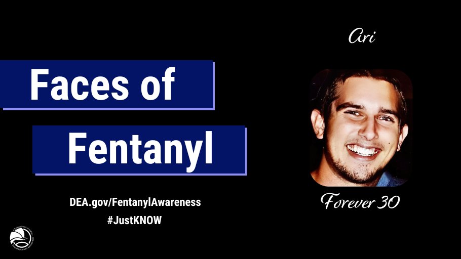 DEAHOUSTONDiv's tweet image. #DYK according to the CDC, the leading cause of death for people ages 18–45 in the US is drug poisoning &amp;amp; overdose? Join DEA’s efforts to remember the lives lost from fentanyl poisoning by submitting a photo of a loved one lost to fentanyl  #JustKNOW

dea.gov/FentanylAwaren…