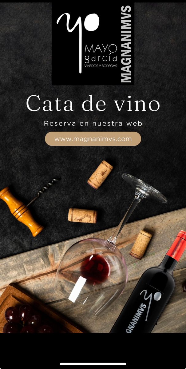 Catas de vino Valenciano
Reserva tu visita en nuestra web magnanimvs.com