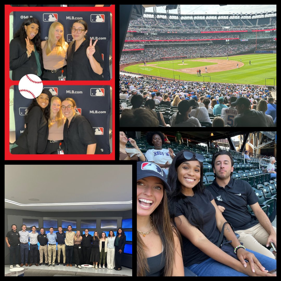 AzaliaTheCypher's tweet photo. In honor of Game 3 of what is shaping up to be a historic #WorldSeries2024, reminiscing on an incredible summer with the MLB in NYC ⚾️🗽 Forever grateful for the Georgia Tech Sports Research Program and GT Softball for experiences that encouraged me step up to the plate 🐝 https://t.co/U3anhonw5o