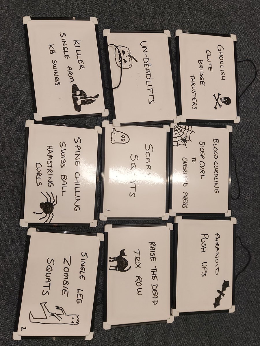 Finucanek's tweet photo. Halloween circuits at @AvonCountyRC . Thanks Abbie for organising as always, and for the artwork. https://t.co/d2QiV15cay