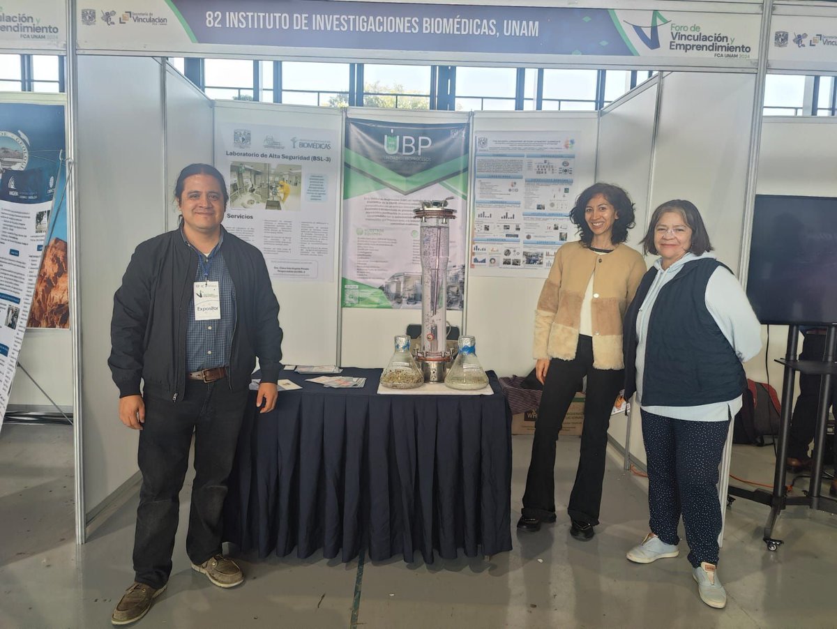 ☀️ Estamos en el Foro de Vinculación y Emprendimiento 2024, en el Centro de exposiciones y Congresos UNAM.⭐  28, 29, 30 de Octubre 2024.
