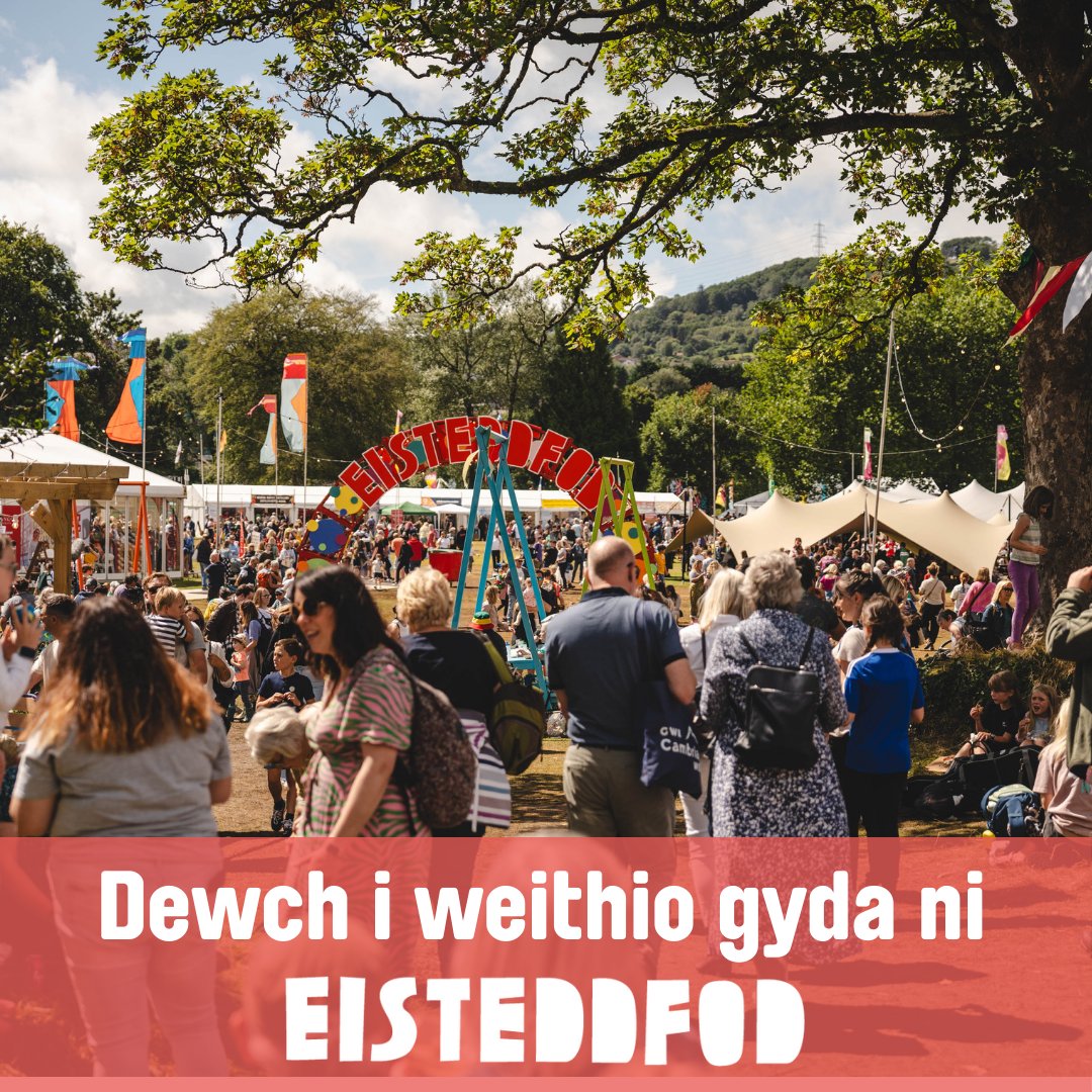 📣 Swyddi newydd ar gael. Dewch i weithio gyda ni

Mwy o wybodaeth yma: eisteddfod.cymru/amdanom-ni/swy…

❌ Dyddiad cau: 4 Tachwedd ❌