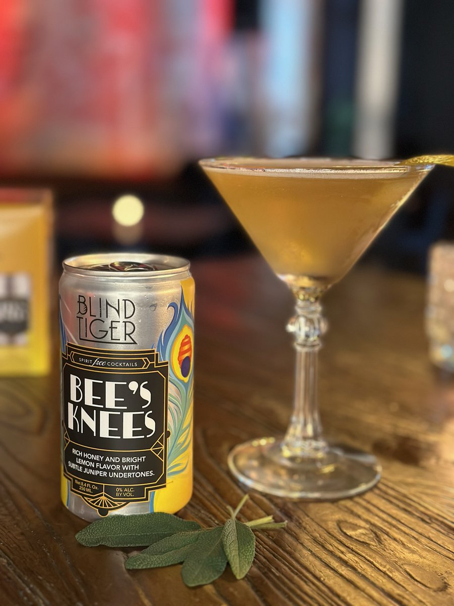 BlindTiger33's tweet photo. Have a case of the Mondays? Unwind tonight with a Sage Bee’s Knees https://t.co/waq02CUsJE