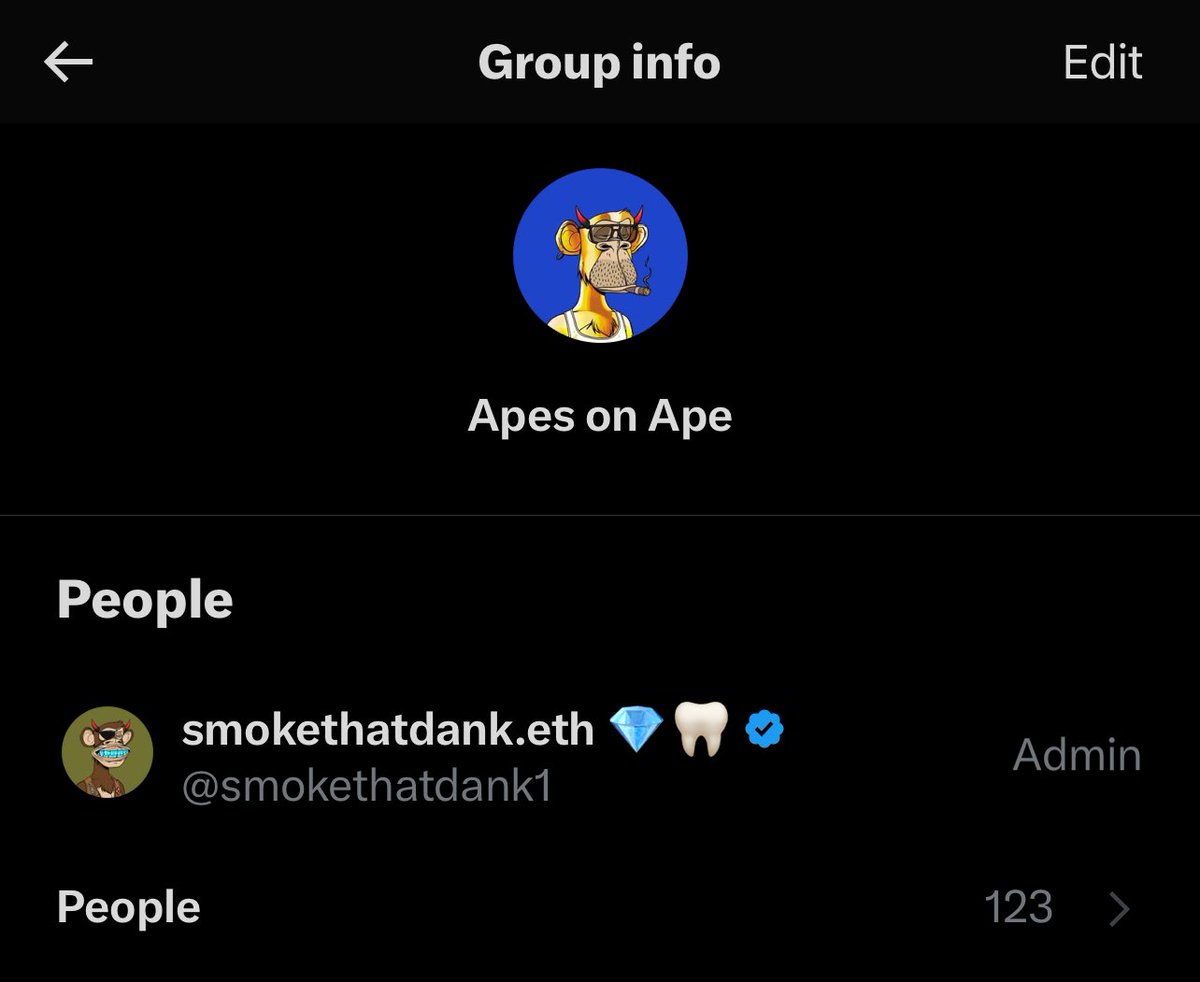 smokethatdank1's tweet image. Community keeps growing

If you wanna get in this chat you have to pfp the ape

No exceptions we have limited spots left

Like this tweet &amp;amp; I’ll add you

Apes together strong

Nfa