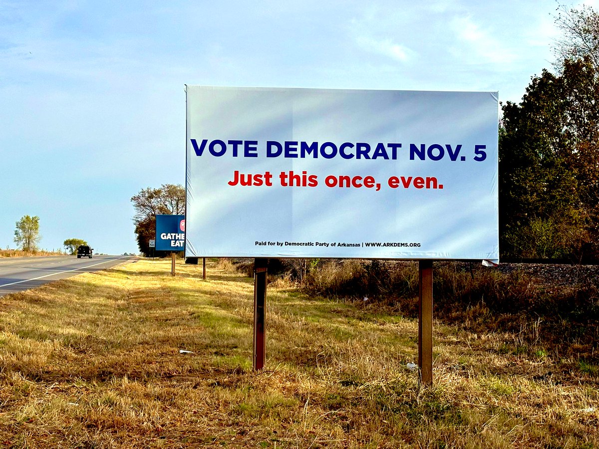 In every corner of Arkansas, we’re hearing “this will be my first time voting Democrat.”

From extremist rallies with nasty nonsense to waste &amp; corruption by Sarah Sanders, normal folks are fed up.

Whether you’re a Yellow Dog or a first-timer, we’re all in for a better Arkansas.