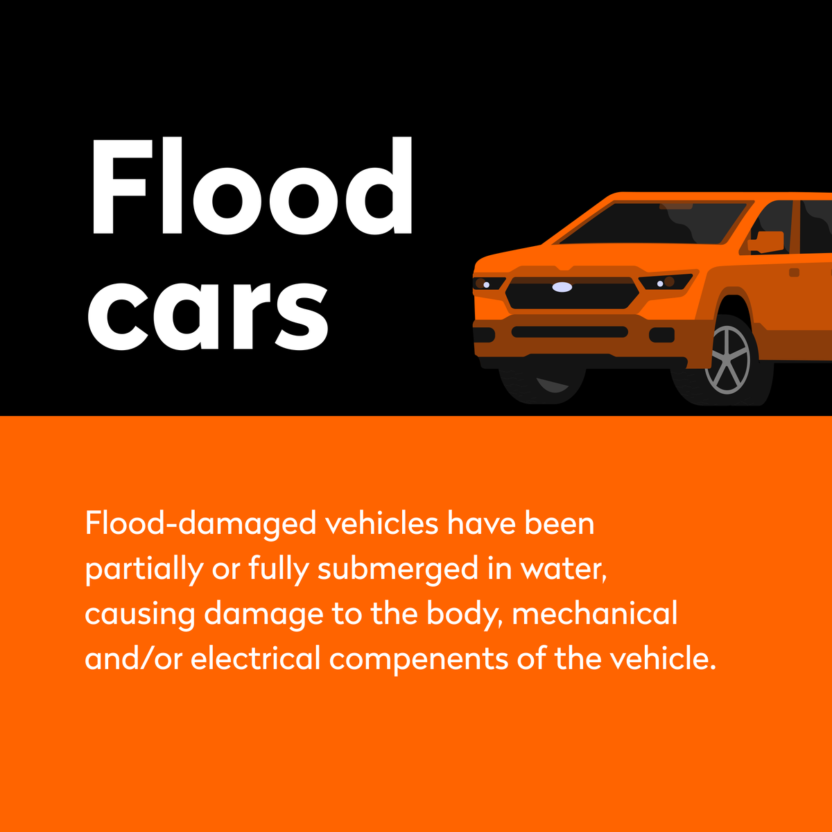 During hurricane season, it’s important to do some extra research on any used car you may buy. Flood damage may not be visible, but can definitely be costly

See what else you should check for before you buy a used car: bit.ly/3Up34aO