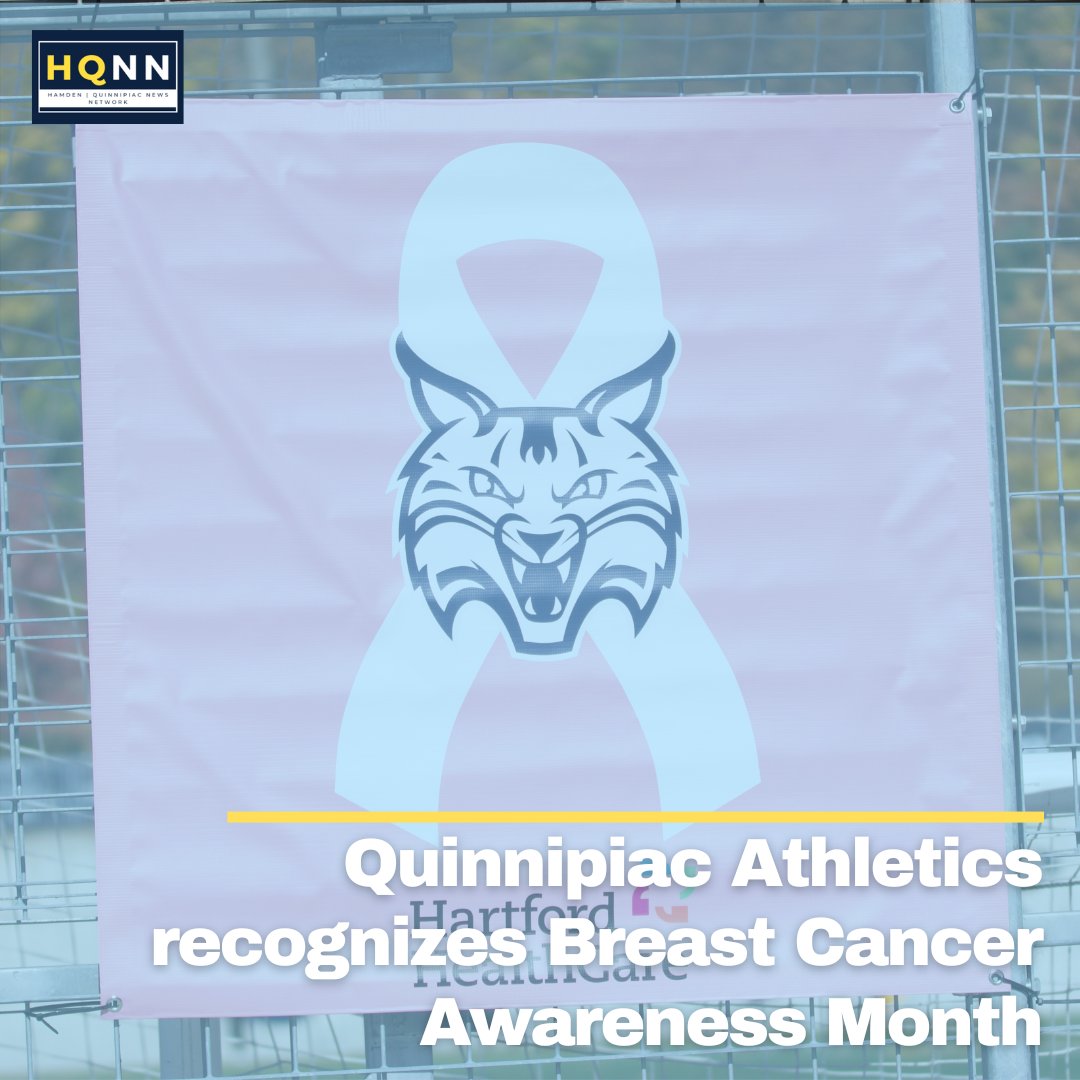 Throughout the month of October, Quinnipiac Athletics has been honoring Breast Cancer Awareness month through its initiative “QU Fights Cancer” at various women’s competitions.

Written by Colin Kennedy

Click link in bio for full story.