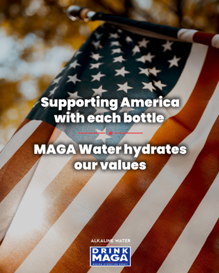 drink_maga's tweet photo. NEVER FORGET: We stand tall for American values 

Hydrate with #MAGA Water and support the future of our country. https://t.co/yMgZdW9lJR 

#Trump2024 #SupportAmerica https://t.co/gqBw82BDEY