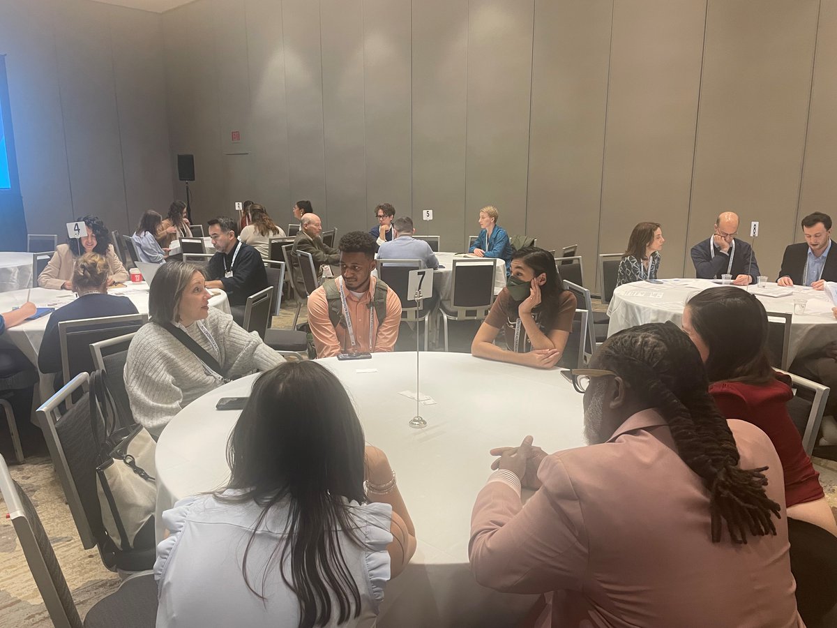 Discussing all the research at our Law Section Roundtable session this afternoon.