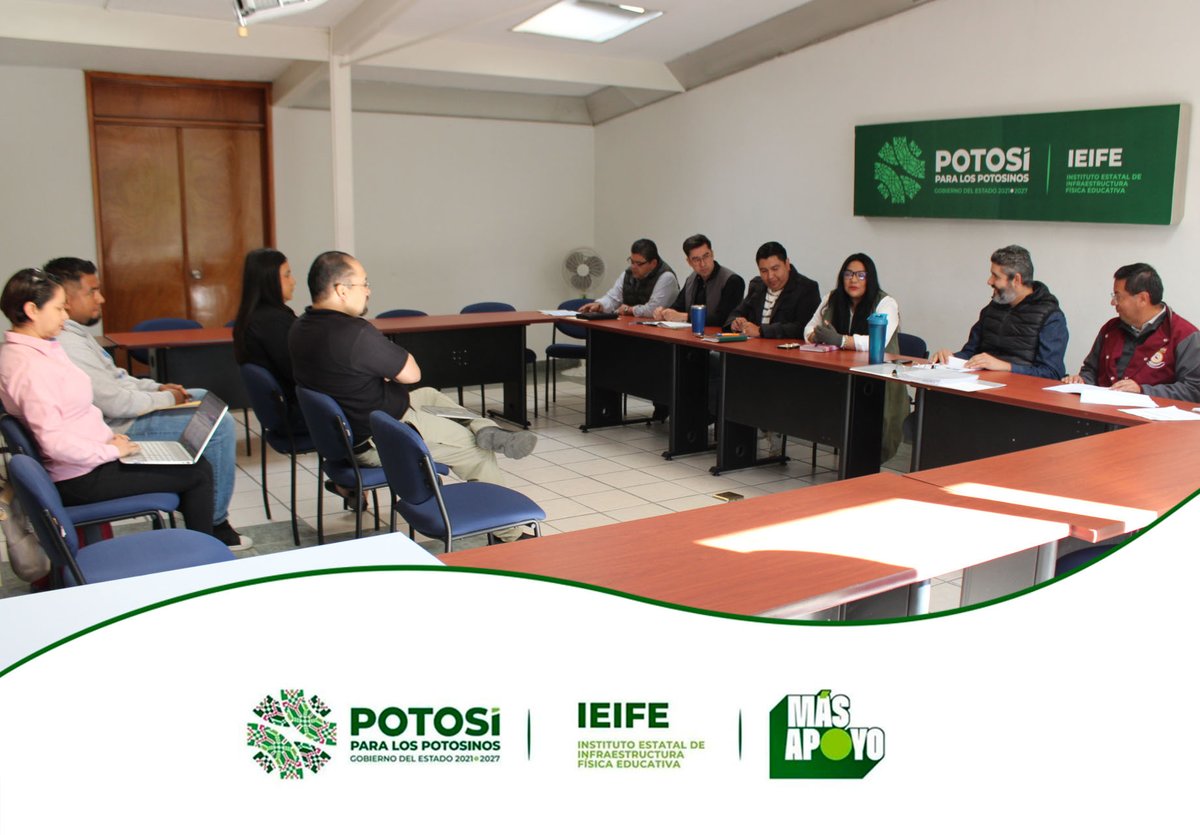 Estataleduc2127's tweet photo. La Directora General del Instituto Estatal de Infraestructura Física Educativa SLP el día de hoy, presente en la junta de aclaraciones de Licitación Pública.

#En2024MásApoyo
#IEIFE
#PotosíParaLasyLosPotosinos https://t.co/s1Q6MlPUKM