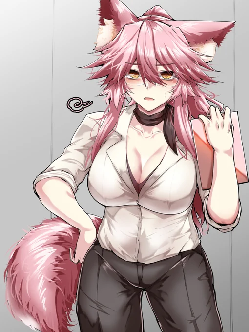 光コヤンスカヤさん(カルデア内勤のすがた)#FGO 