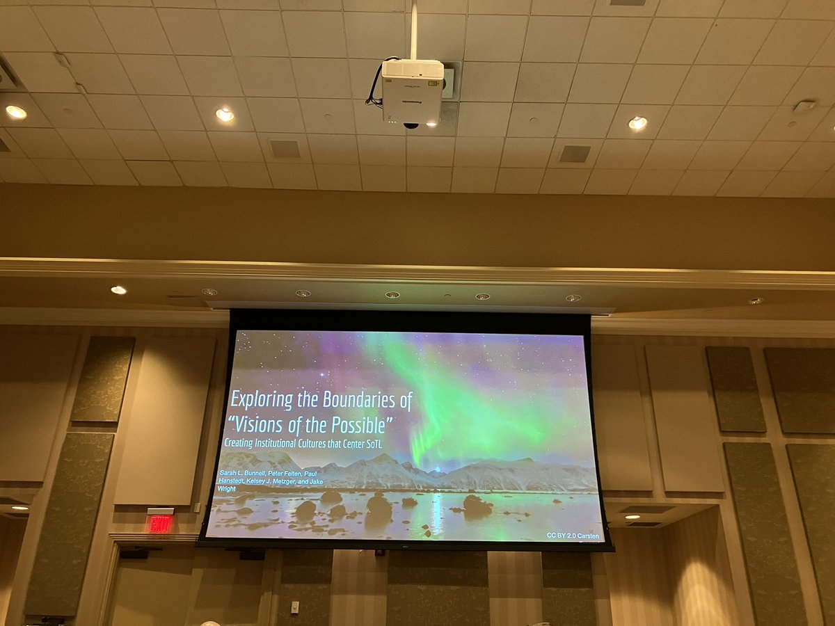 A great start to @ISSOTL 2024. Lots of ideas taken away!!